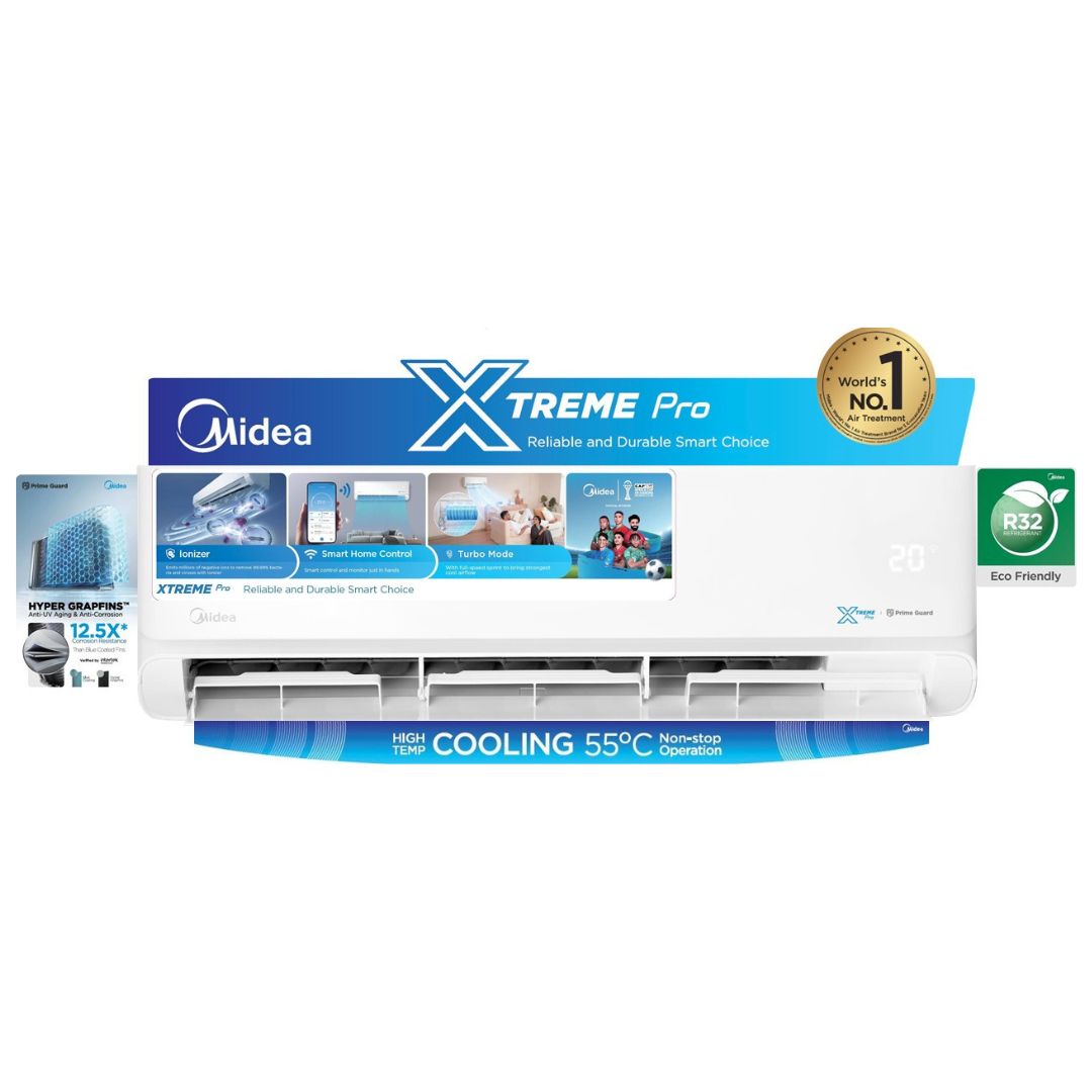 ميديا اكستريم برو بارد ساخن3 حصان MIDEA XTREME PRO M1SEFT-24HRN8F-Q8