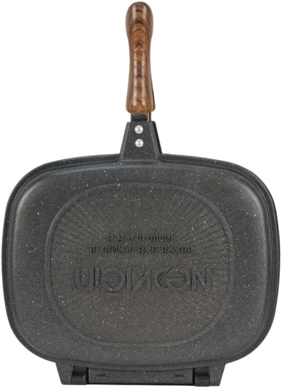 Newkline Double Grill, Korean Model, Granite, 36 cm, NEOKLEIN BLACK