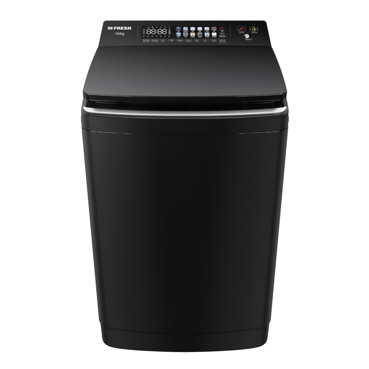 Fresh Top Load Washing Machine 15kg - Panorama Black